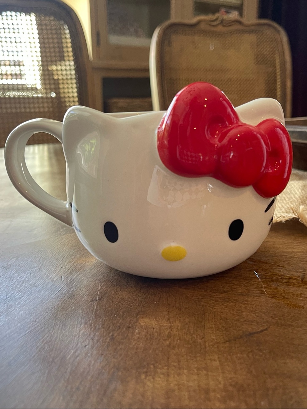 Sanrio Hello Kitty White Mug with Red Bow